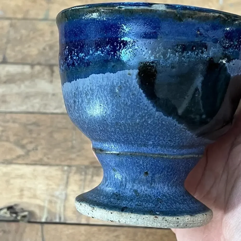Handmade Stoneware Goblet 4